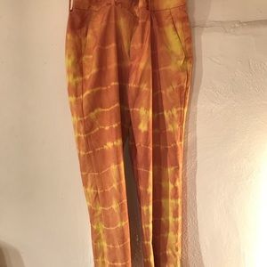 Tie dye slacks
